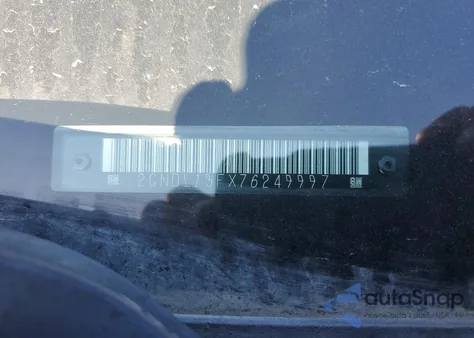 2007 Chevrolet Equinox Ls from USA, damaged, VIN 2CNDL13FX76249997